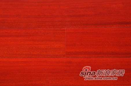 圣达实木地板自然经典系列-圆盘豆红色高光01
