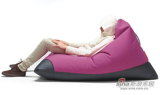 依诺维绅创意地板沙发椅 特大豆袋产品价格_图