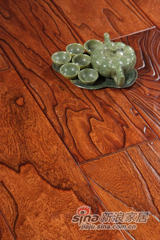 地板】实木仿古罗浮宫系列--榆木爱情诺曼底产