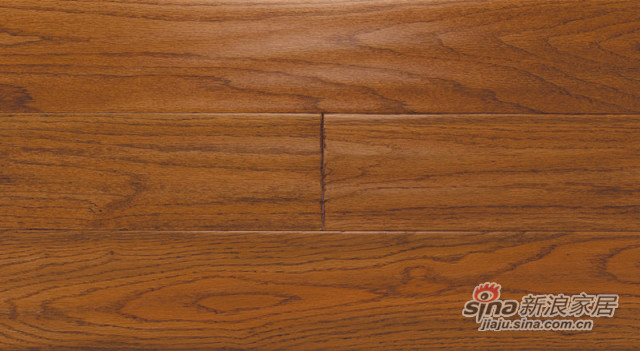 美国红橡-浮雕金麦色SBJ0201实木地板产品价