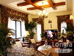 【多图】低调奢华美式风格完工实景