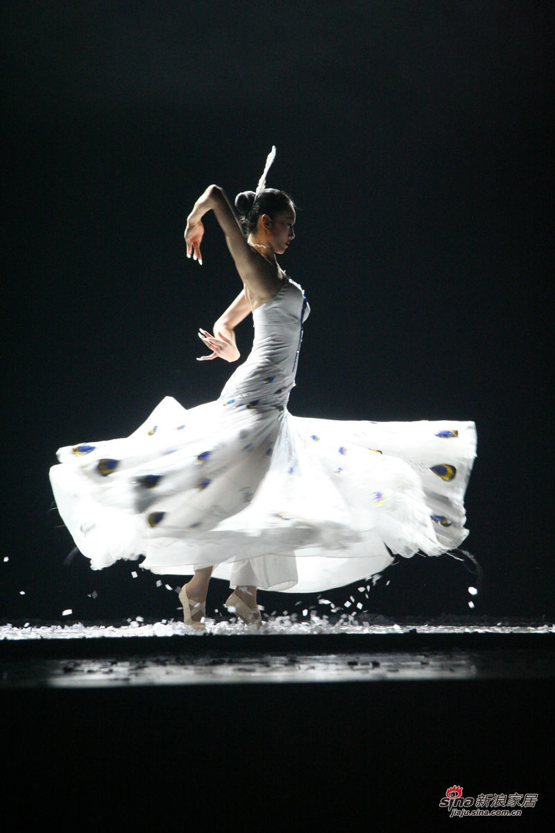 【1994年，独舞《雀之灵》荣获中华民族20世纪舞蹈经典作品金奖。】_家居秀_新浪装修家居