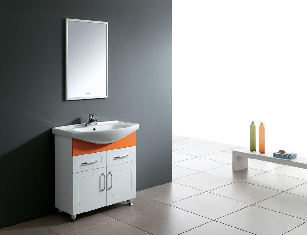安华卫浴浴室柜系列AP3353G柜盆产品价格_图