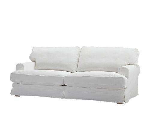 宜家三人沙发床罩伊克思科(布勒丁 白色)产品价
