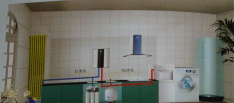 美的反渗透MR0101-5净水机+冰热管线机产品