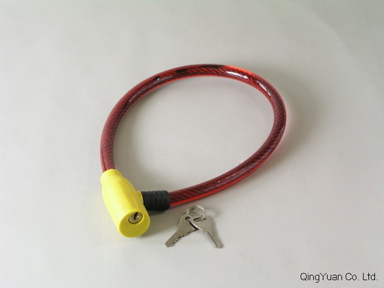 摩托车锁钢缆锁65(塑料锁头)产品价格_图片_报