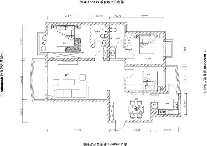 61物业信息:南阳南阳宇信凯旋城三居